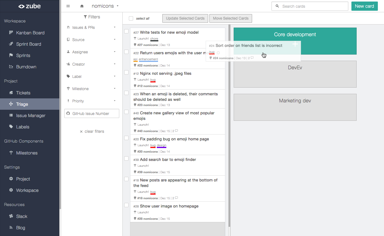 The Triage View